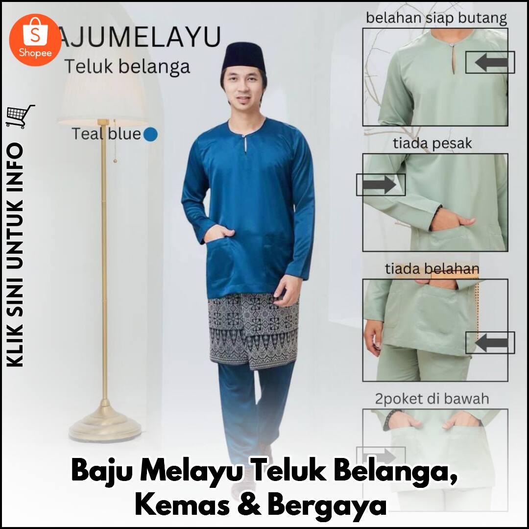 Baju Melayu Teluk Belanga, Kemas & Bergaya