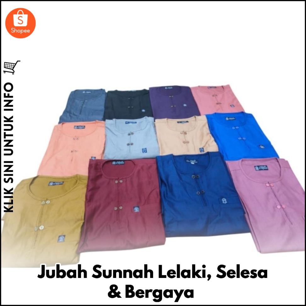 Jubah Sunnah Lelaki, Selesa & Bergaya