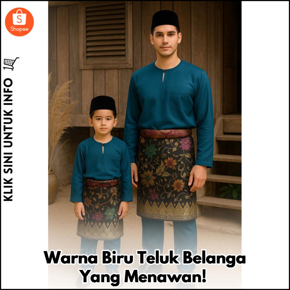 Warna Biru Teluk Belanga Yang Menawan!