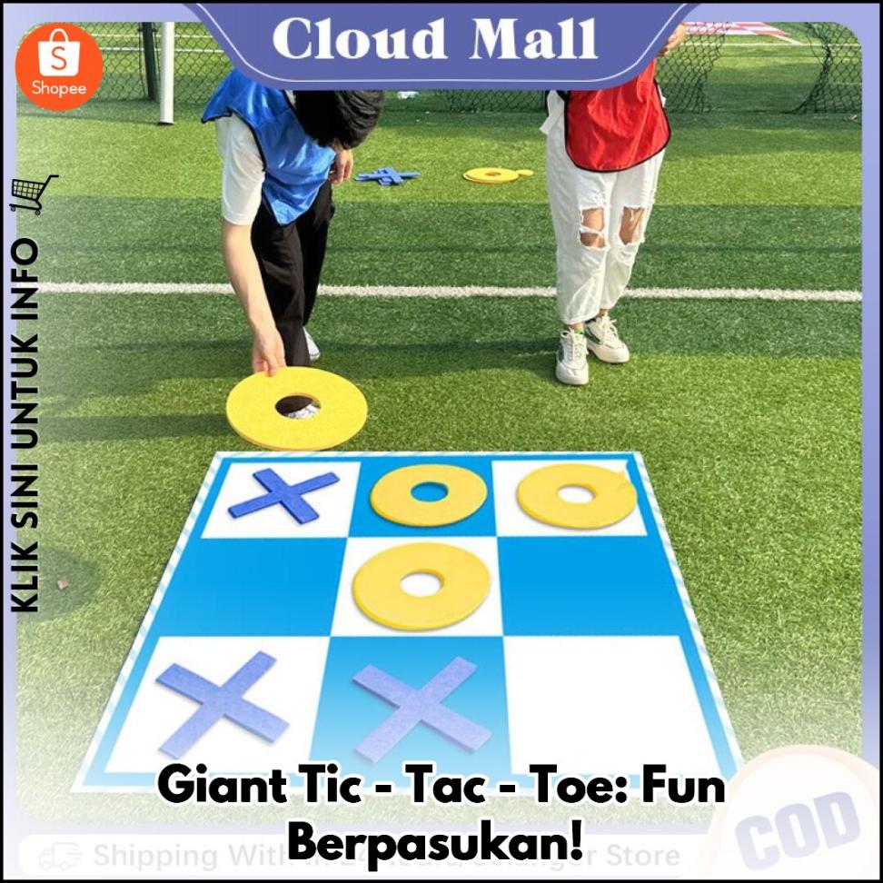 Giant Tic-Tac-Toe: Fun Berpasukan!