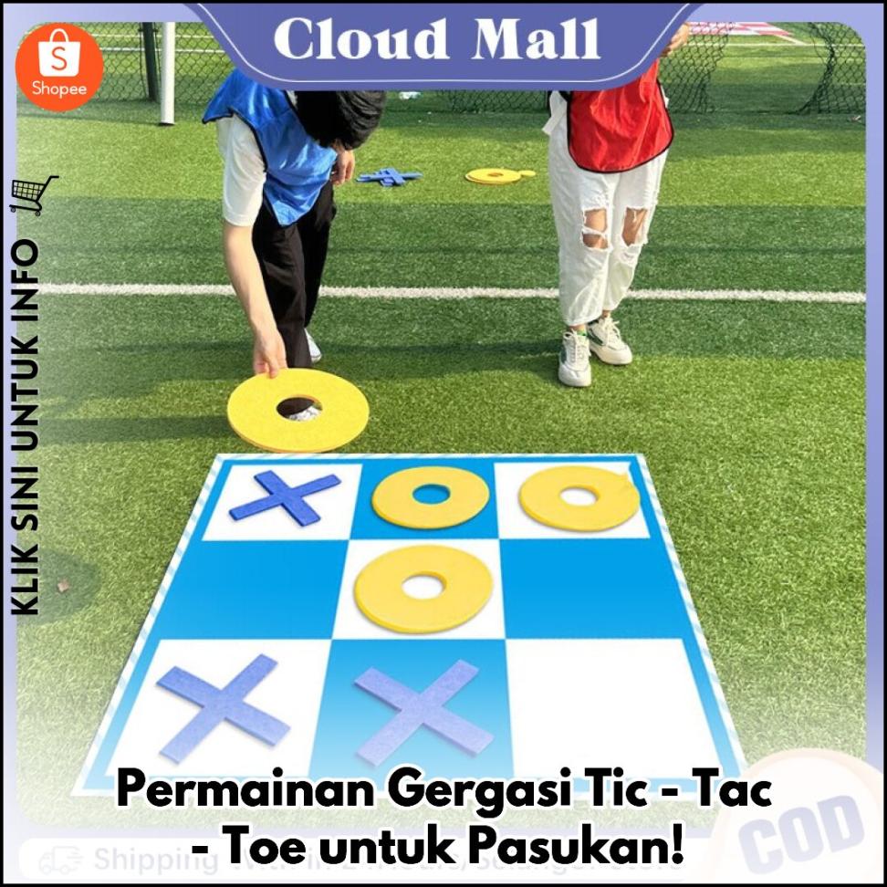 Permainan Gergasi Tic-Tac-Toe untuk Pasukan!