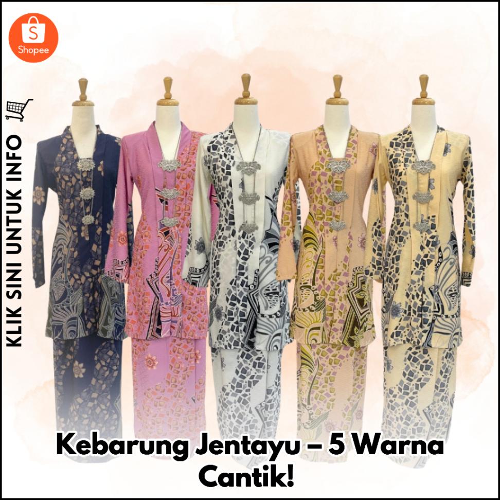 Kebarung Jentayu – 5 Warna Cantik!