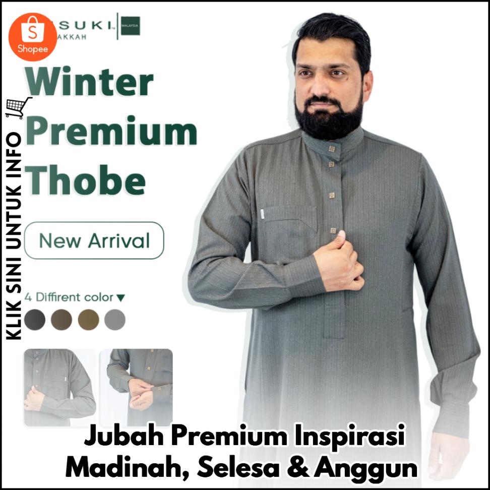 Jubah Premium Inspirasi Madinah, Selesa & Anggun