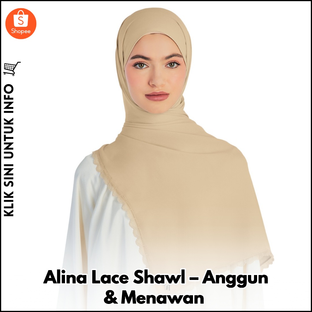 Alina Lace Shawl – Anggun & Menawan