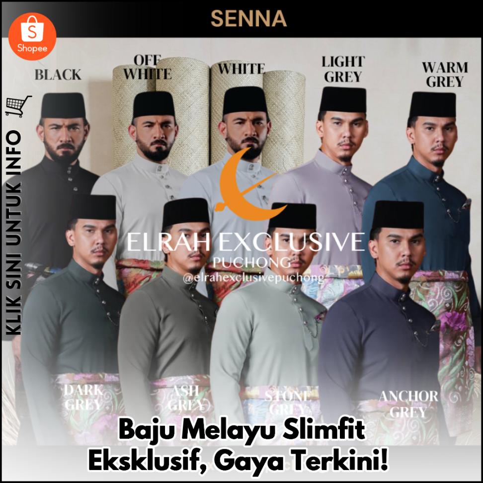 Baju Melayu Slimfit Eksklusif, Gaya Terkini!