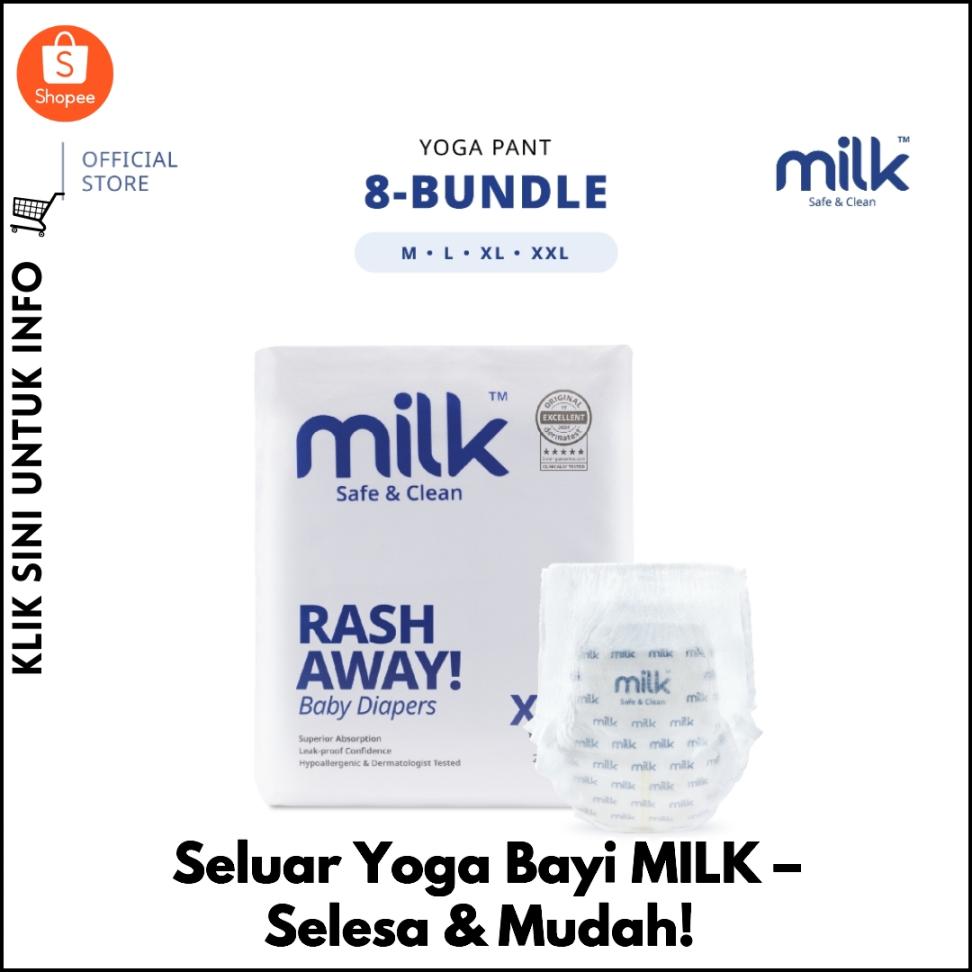 Seluar Yoga Bayi MILK – Selesa & Mudah!