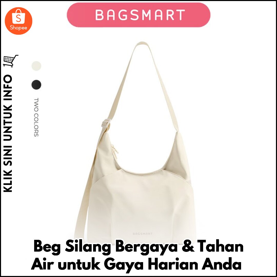 Beg Silang Bergaya & Tahan Air untuk Gaya Harian Anda