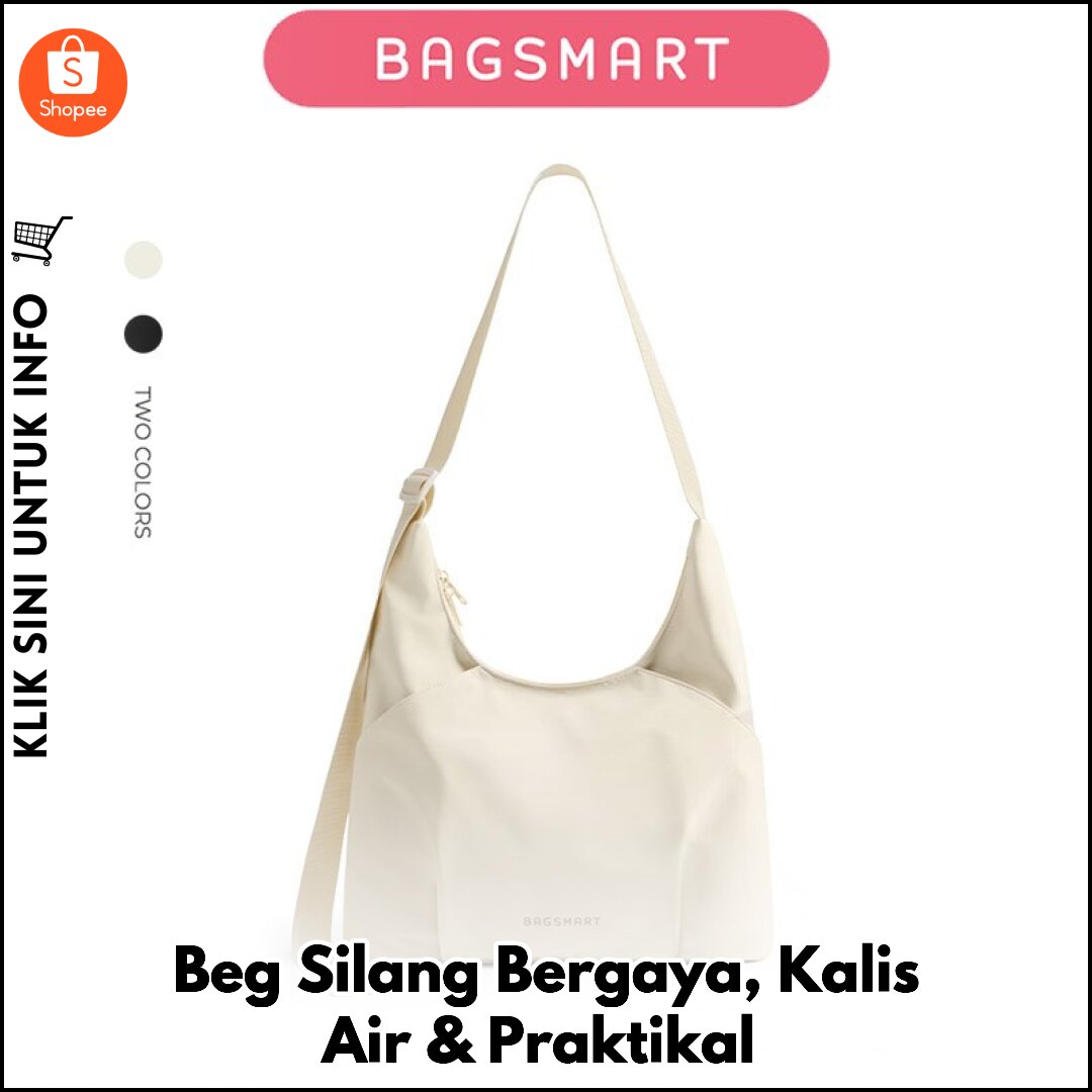 Beg Silang Bergaya, Kalis Air & Praktikal