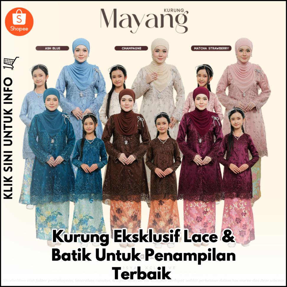 Kurung Eksklusif Lace & Batik Untuk Penampilan Terbaik