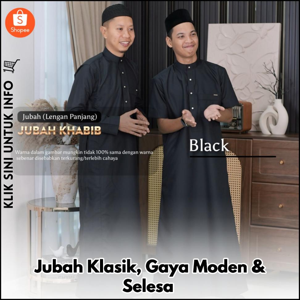 Jubah Klasik, Gaya Moden & Selesa