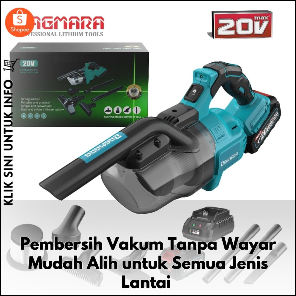 Pembersih Vakum Tanpa Wayar Mudah Alih untuk Semua Jenis Lantai