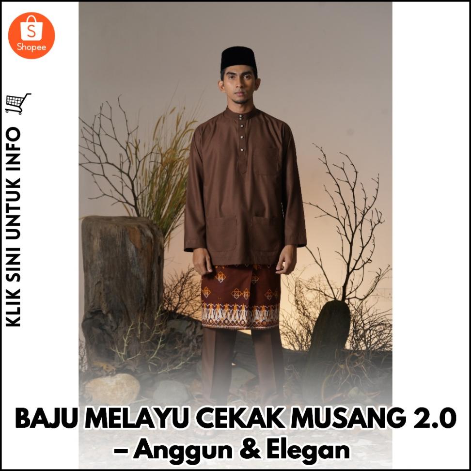 BAJU MELAYU CEKAK MUSANG 2.0 – Anggun & Elegan