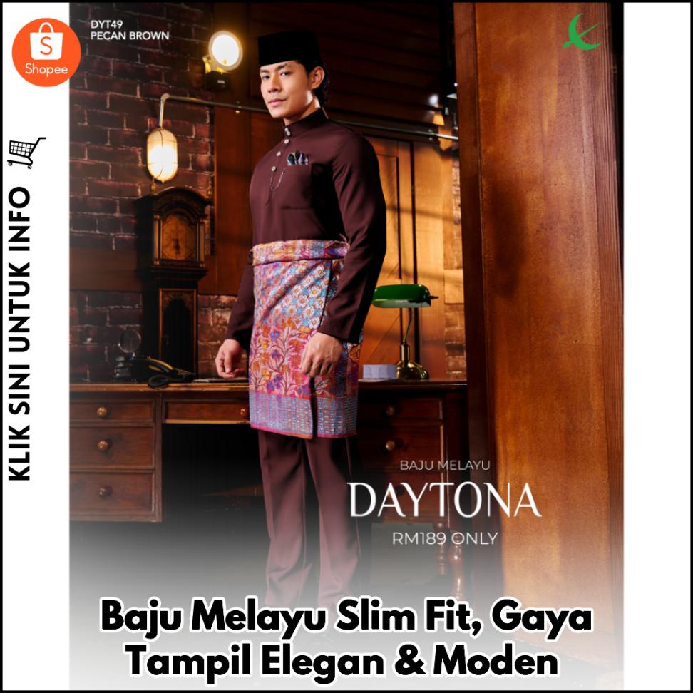 Baju Melayu Slim Fit, Gaya Tampil Elegan & Moden