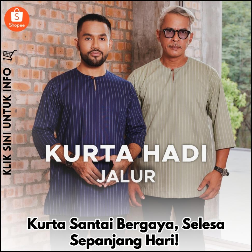 Kurta Santai Bergaya, Selesa Sepanjang Hari!