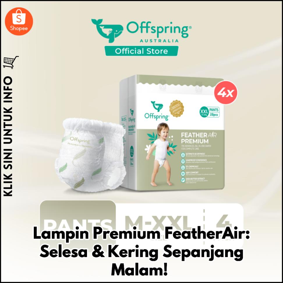 Lampin Premium FeatherAir: Selesa & Kering Sepanjang Malam!