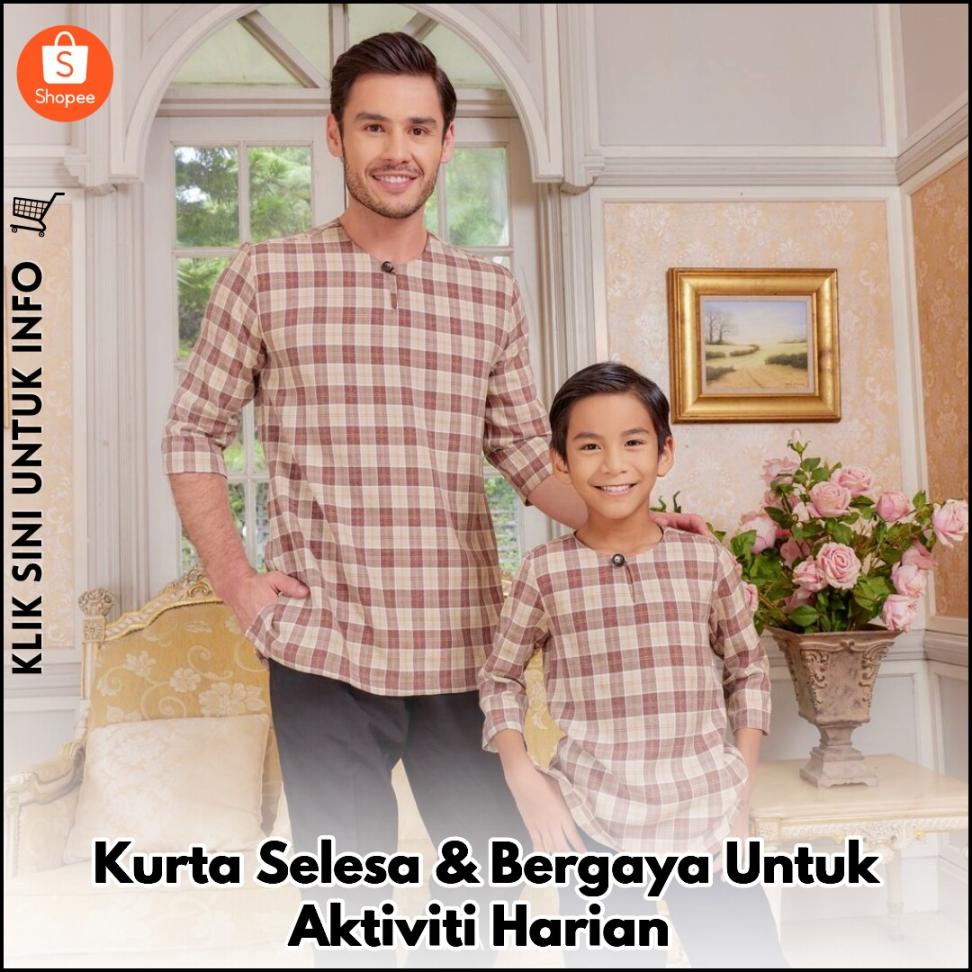 Kurta Selesa & Bergaya Untuk Aktiviti Harian