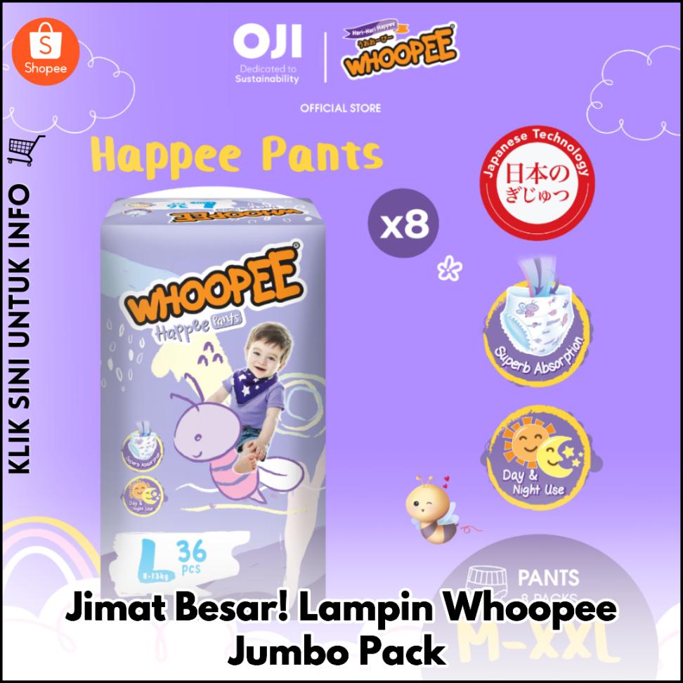 Jimat Besar! Lampin Whoopee Jumbo Pack