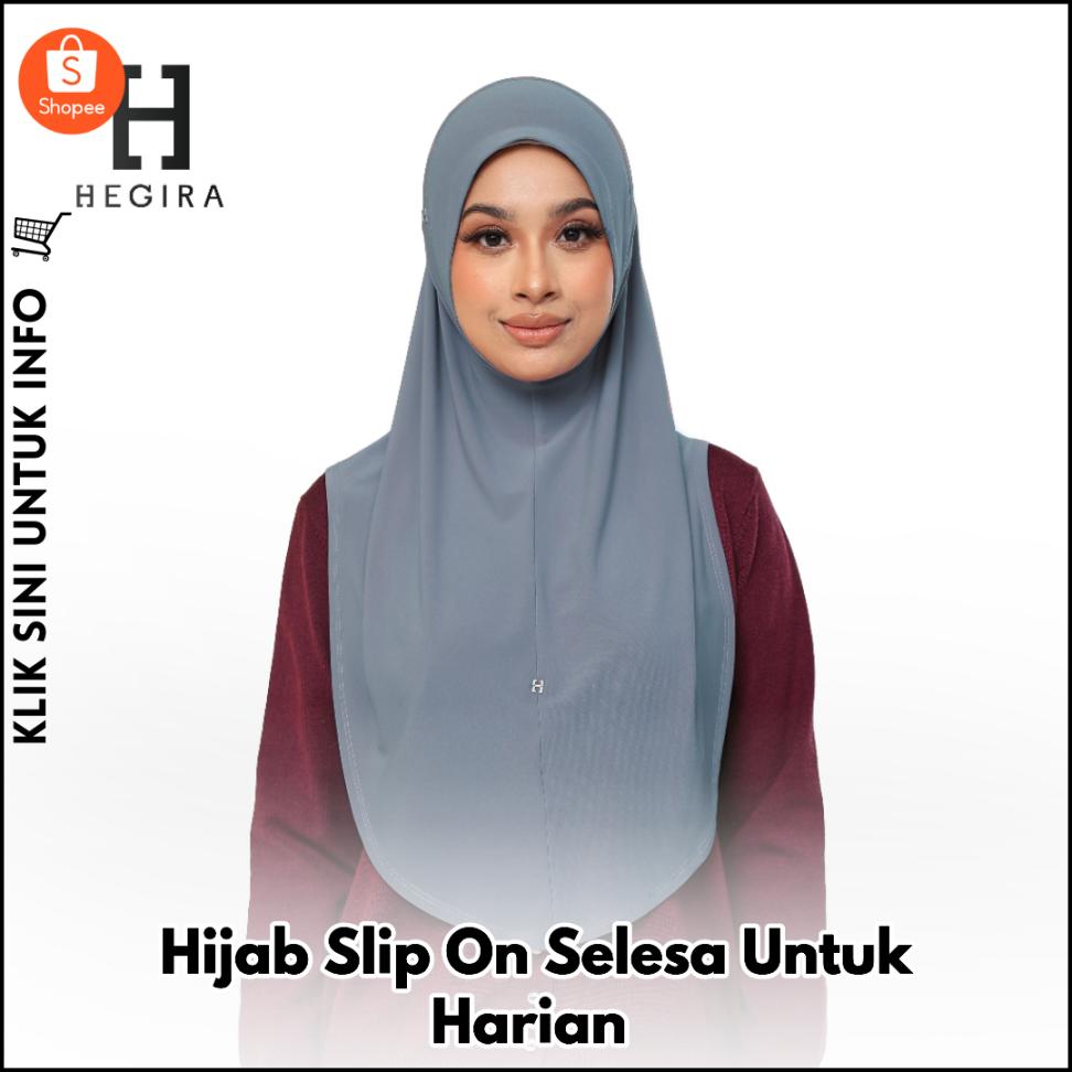 Hijab Slip On Selesa Untuk Harian