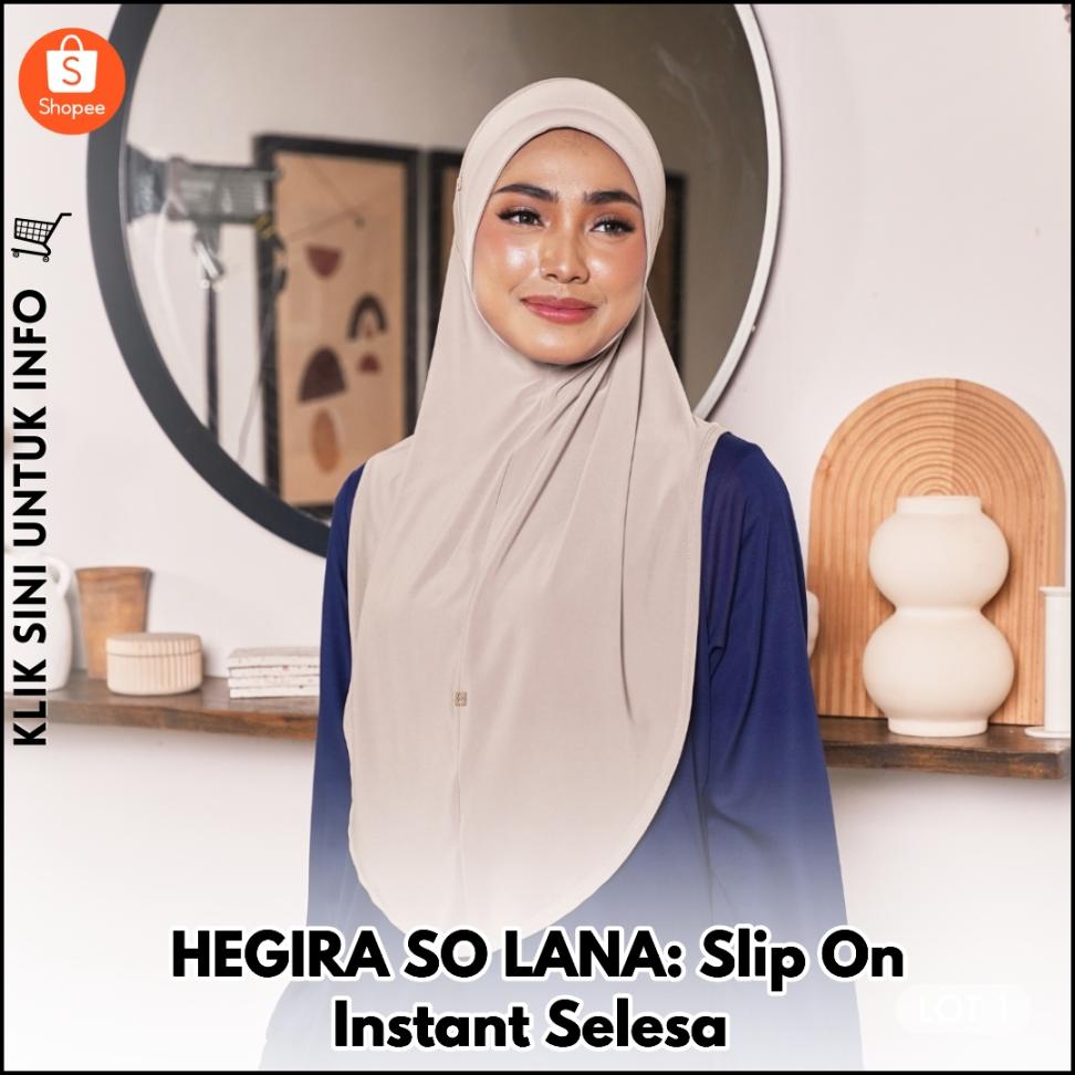 HEGIRA SO LANA: Slip On Instant Selesa
