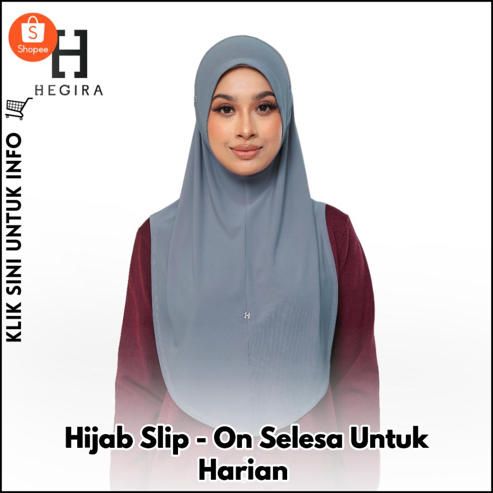 Hijab Slip-On Selesa Untuk Harian