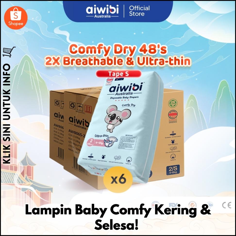 Lampin Baby Comfy Kering & Selesa!