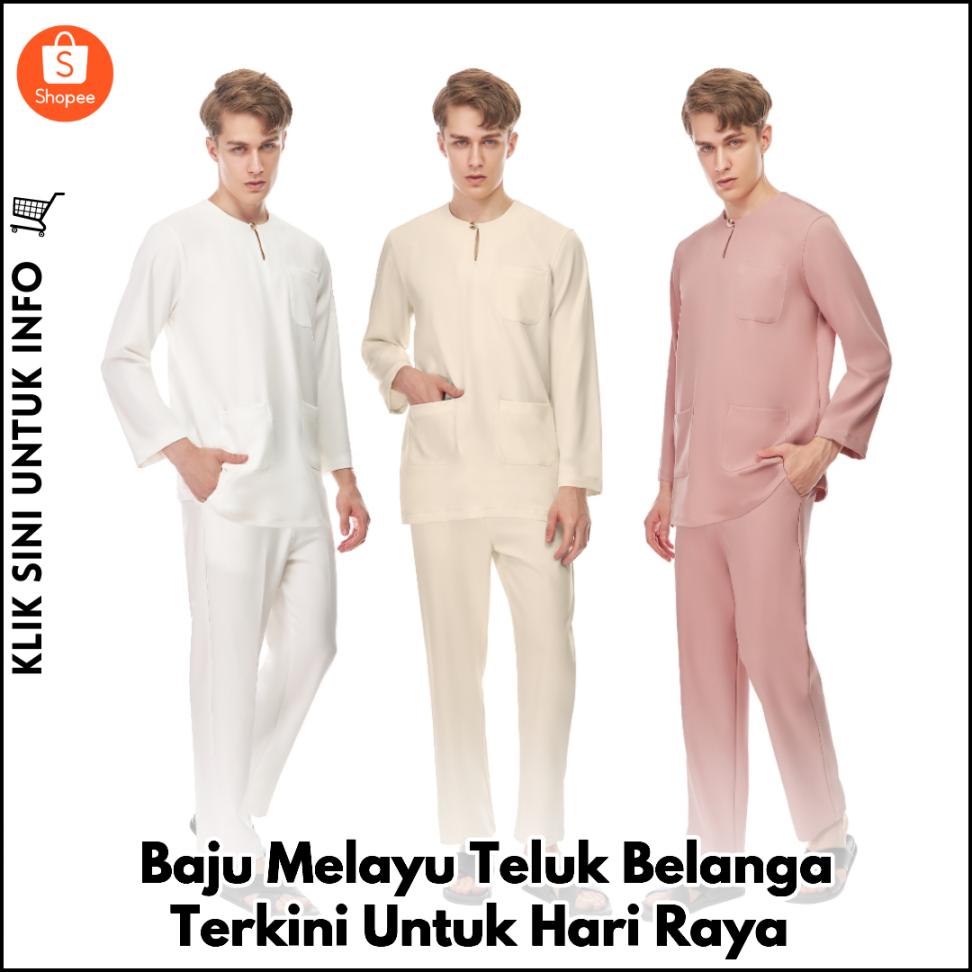 Baju Melayu Teluk Belanga Terkini Untuk Hari Raya