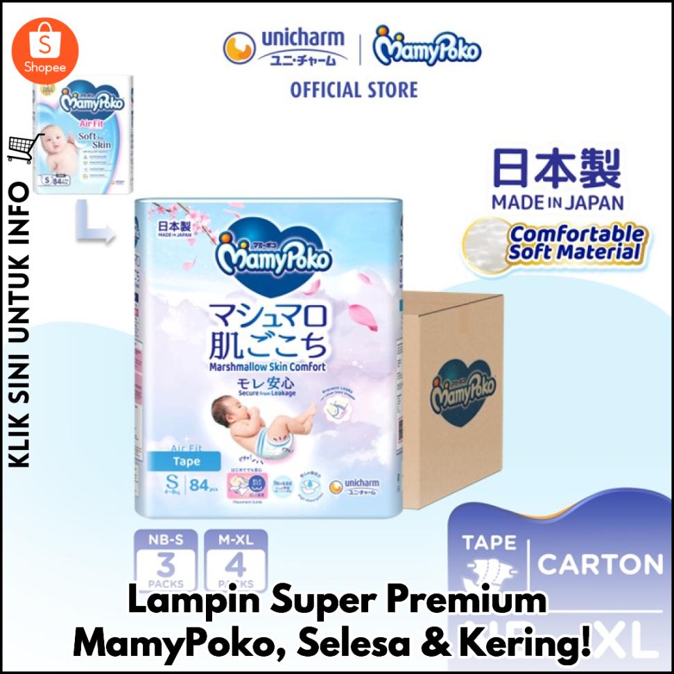 Lampin Super Premium MamyPoko, Selesa & Kering!