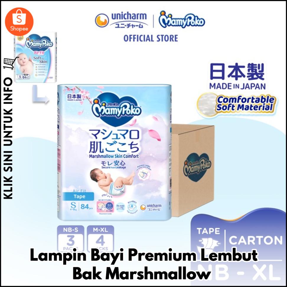 Lampin Bayi Premium Lembut Bak Marshmallow