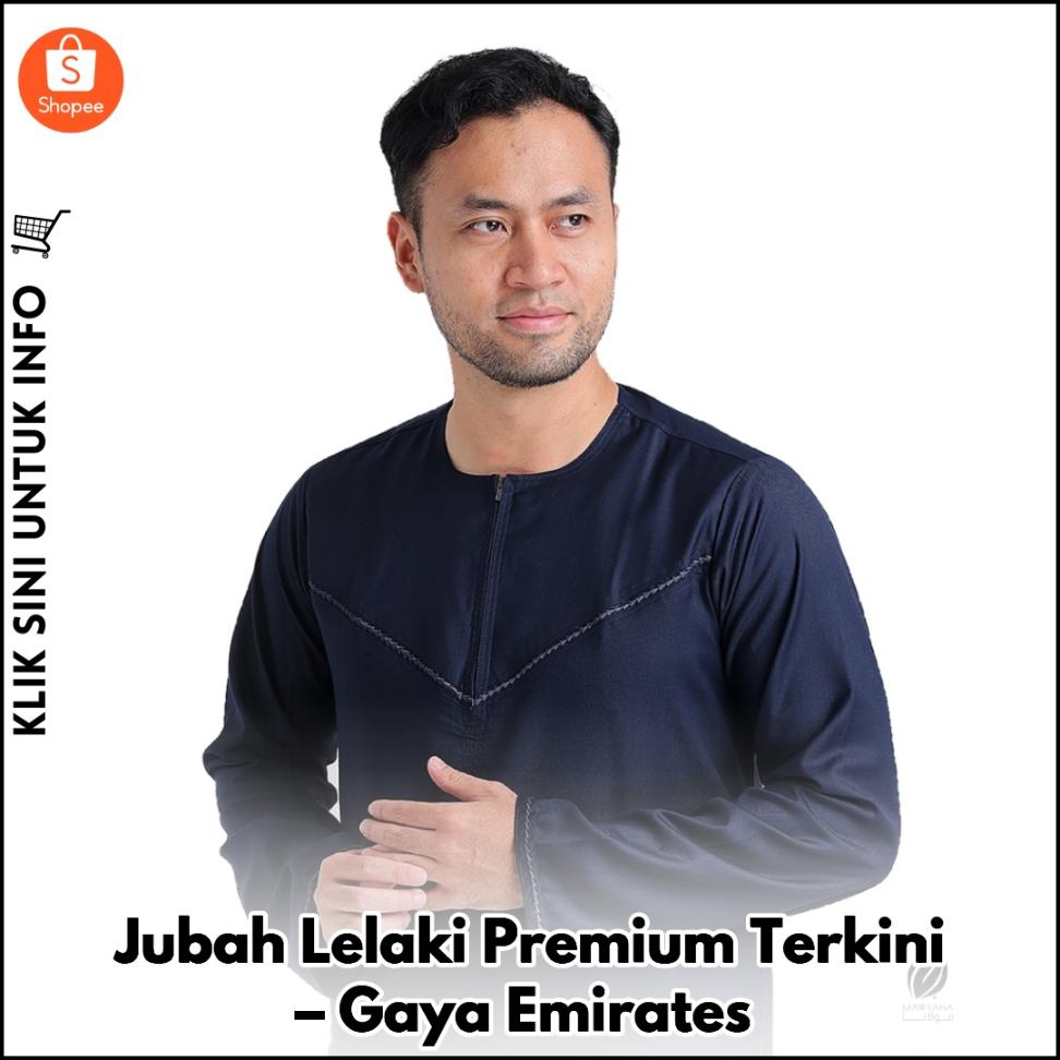Jubah Lelaki Premium Terkini – Gaya Emirates