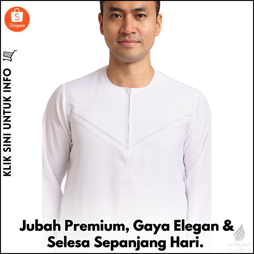 Jubah Premium, Gaya Elegan & Selesa Sepanjang Hari.