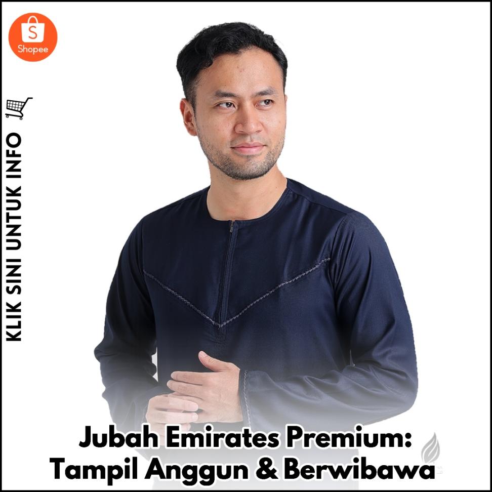 Jubah Emirates Premium: Tampil Anggun & Berwibawa