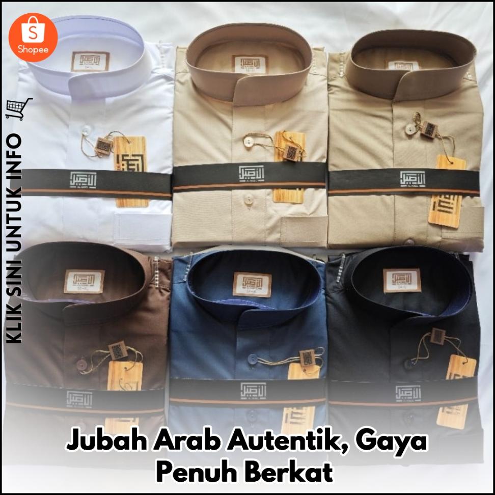 Jubah Arab Autentik, Gaya Penuh Berkat