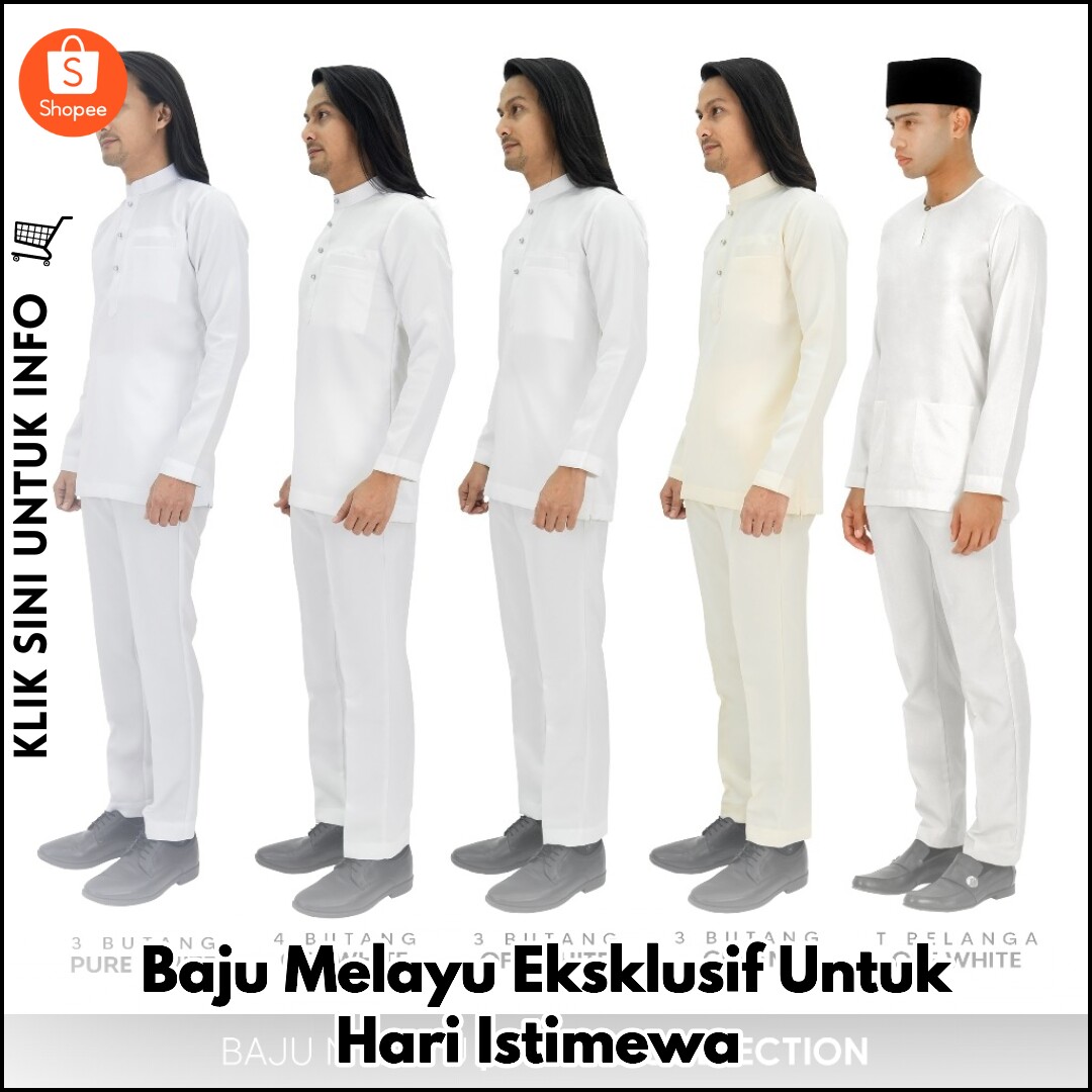 Baju Melayu Eksklusif Untuk Hari Istimewa