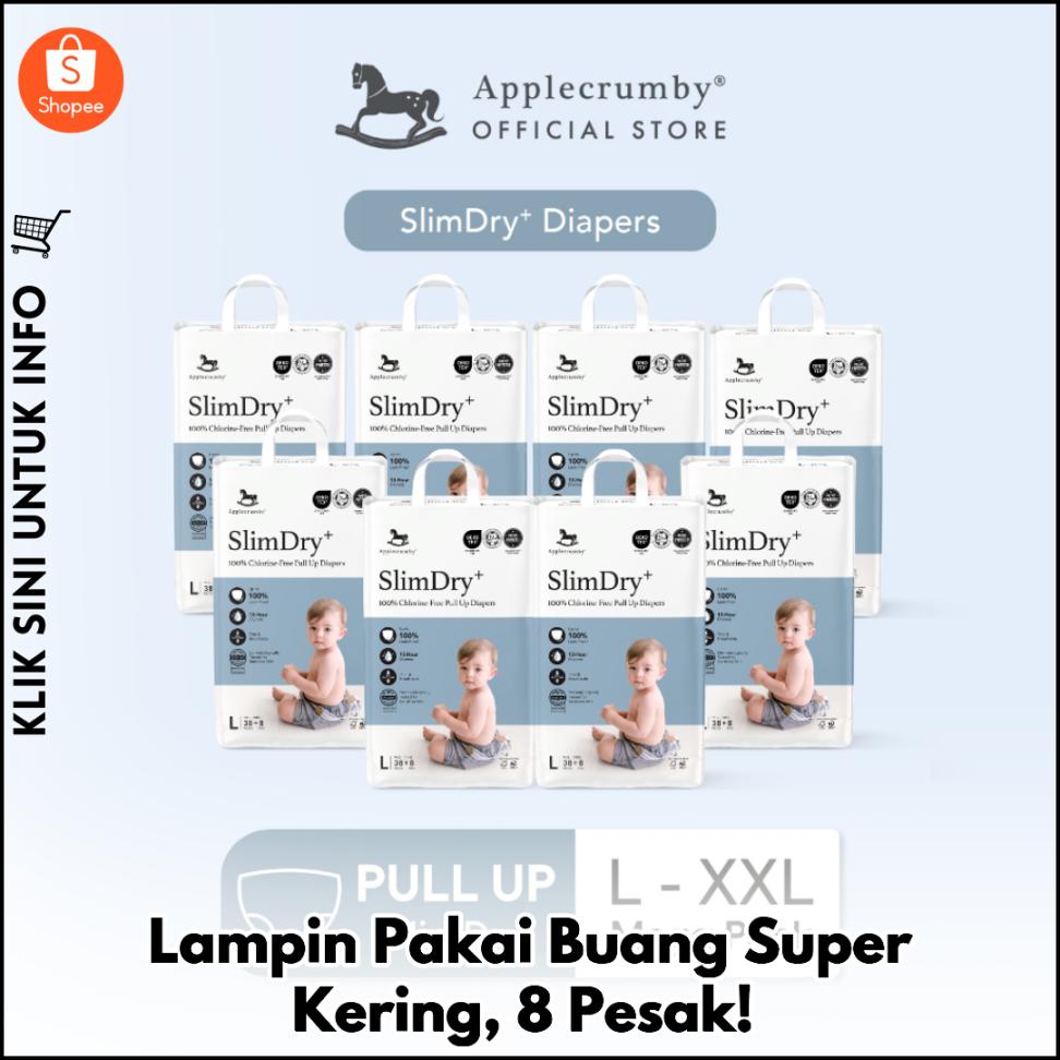 Lampin Pakai Buang Super Kering, 8 Pesak!