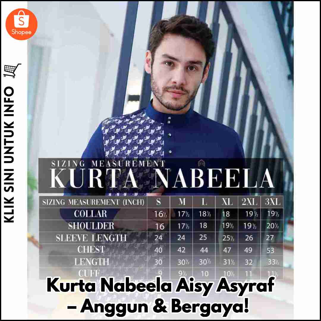Kurta Nabeela Aisy Asyraf – Anggun & Bergaya!