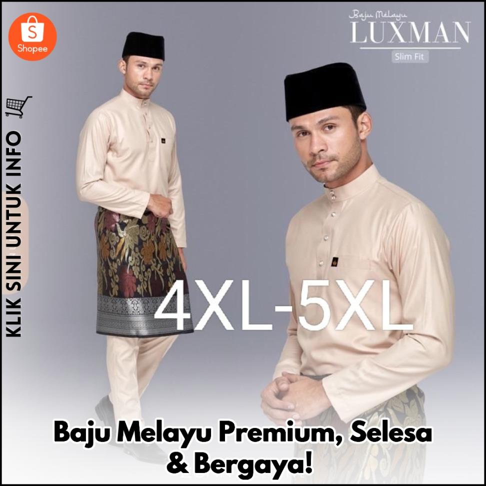 Baju Melayu Premium, Selesa & Bergaya!