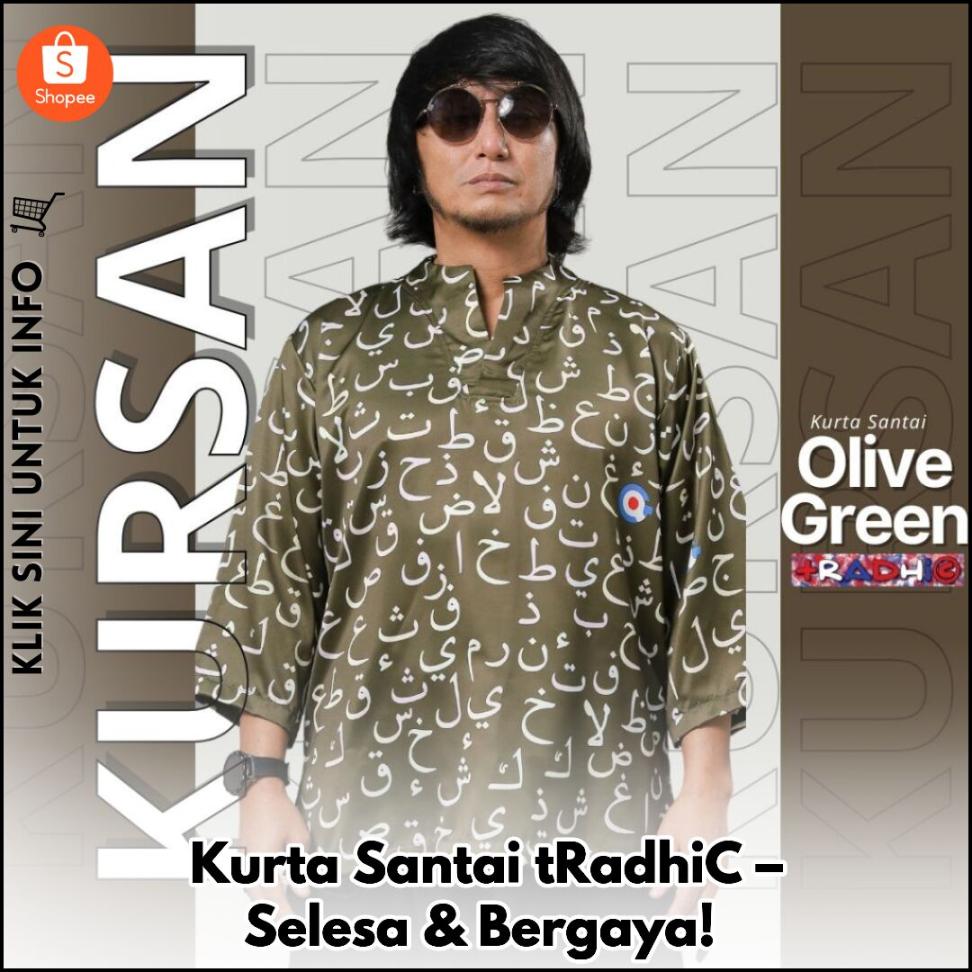 Kurta Santai tRadhiC – Selesa & Bergaya!