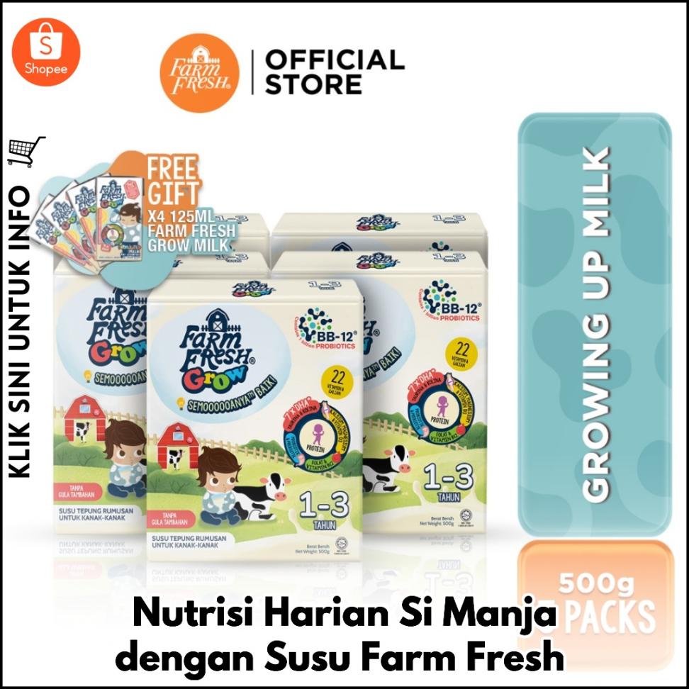 Nutrisi Harian Si Manja dengan Susu Farm Fresh