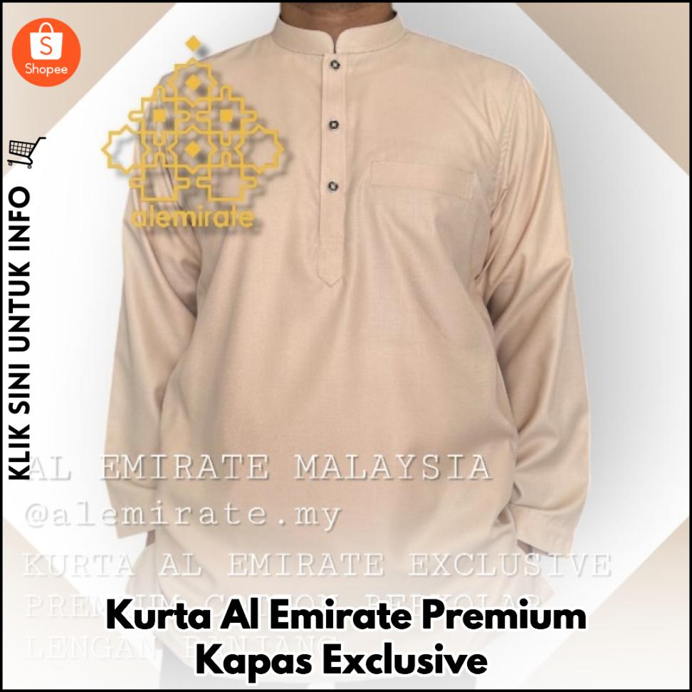 Kurta Al Emirate Premium Kapas Exclusive