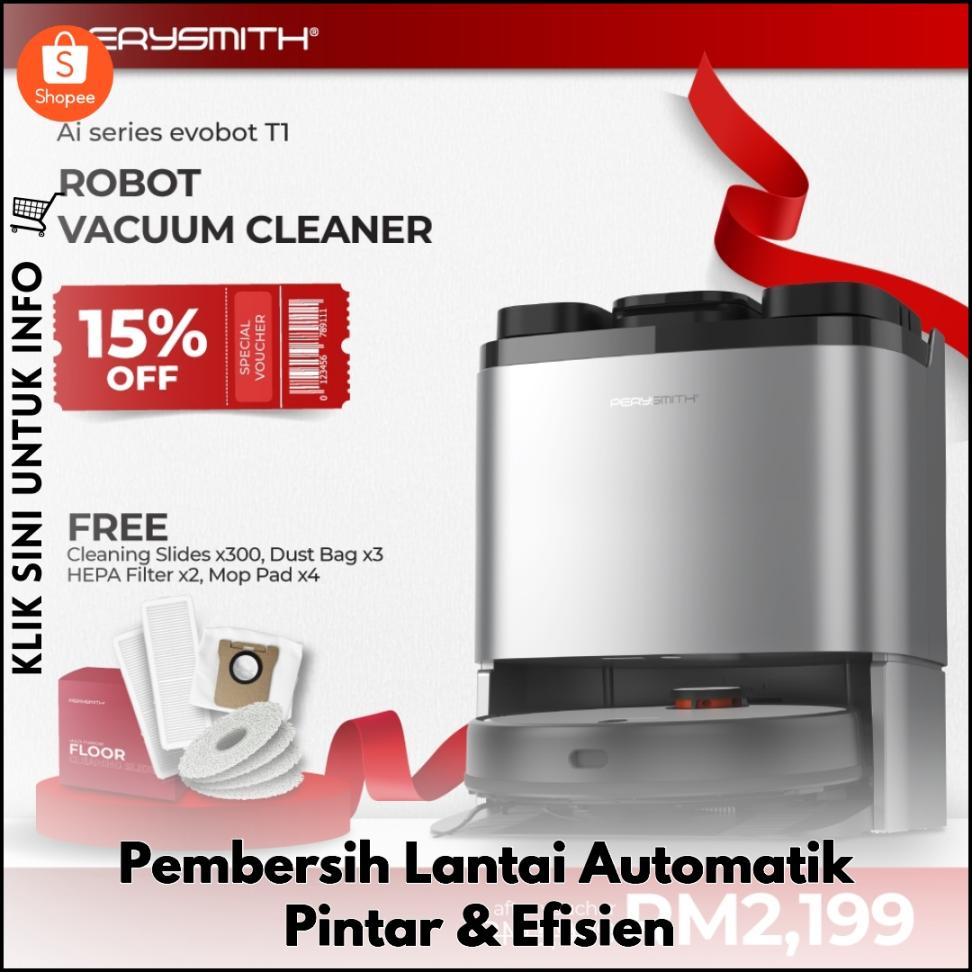 Pembersih Lantai Automatik Pintar & Efisien
