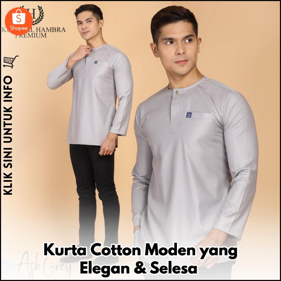 Kurta Cotton Moden yang Elegan & Selesa
