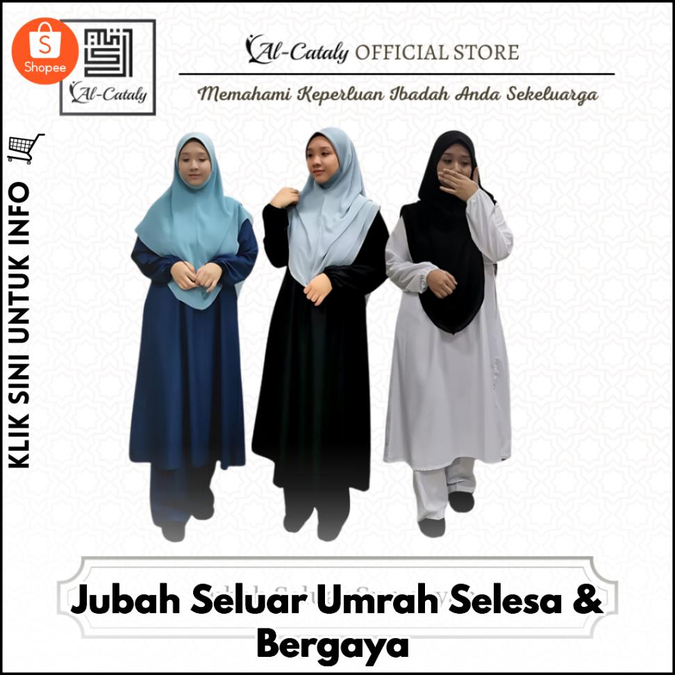 Jubah Seluar Umrah Selesa & Bergaya