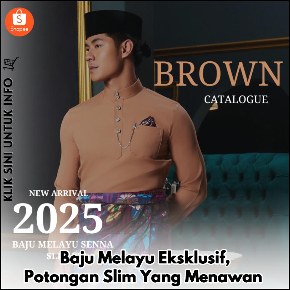 Baju Melayu Eksklusif, Potongan Slim Yang Menawan