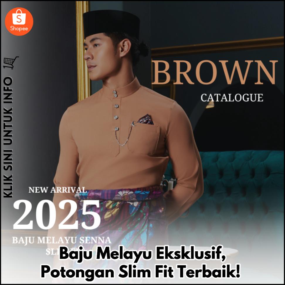 Baju Melayu Eksklusif, Potongan Slim Fit Terbaik!