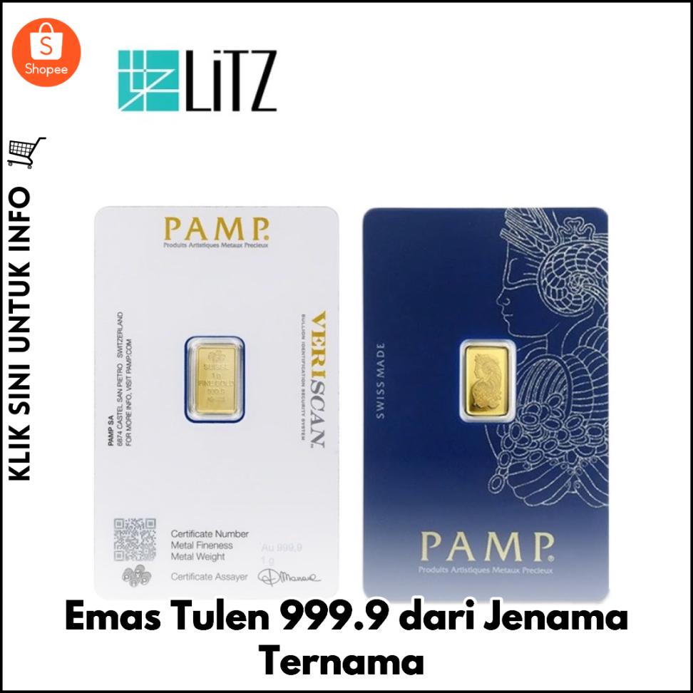 Emas Tulen 999.9 dari Jenama Ternama