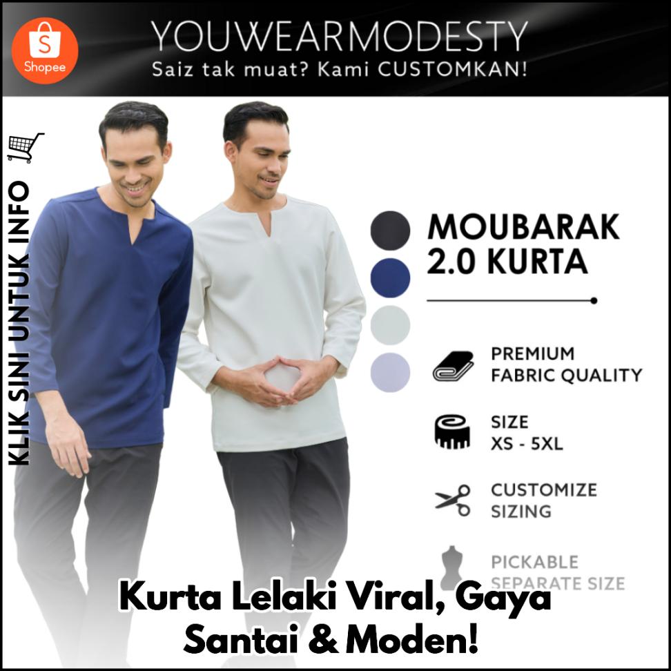 Kurta Lelaki Viral, Gaya Santai & Moden!