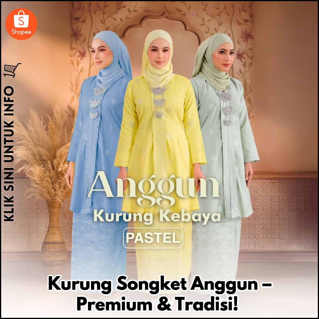 Kurung Songket Anggun – Premium & Tradisi!