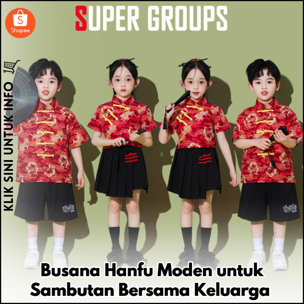 Busana Hanfu Moden untuk Sambutan Bersama Keluarga