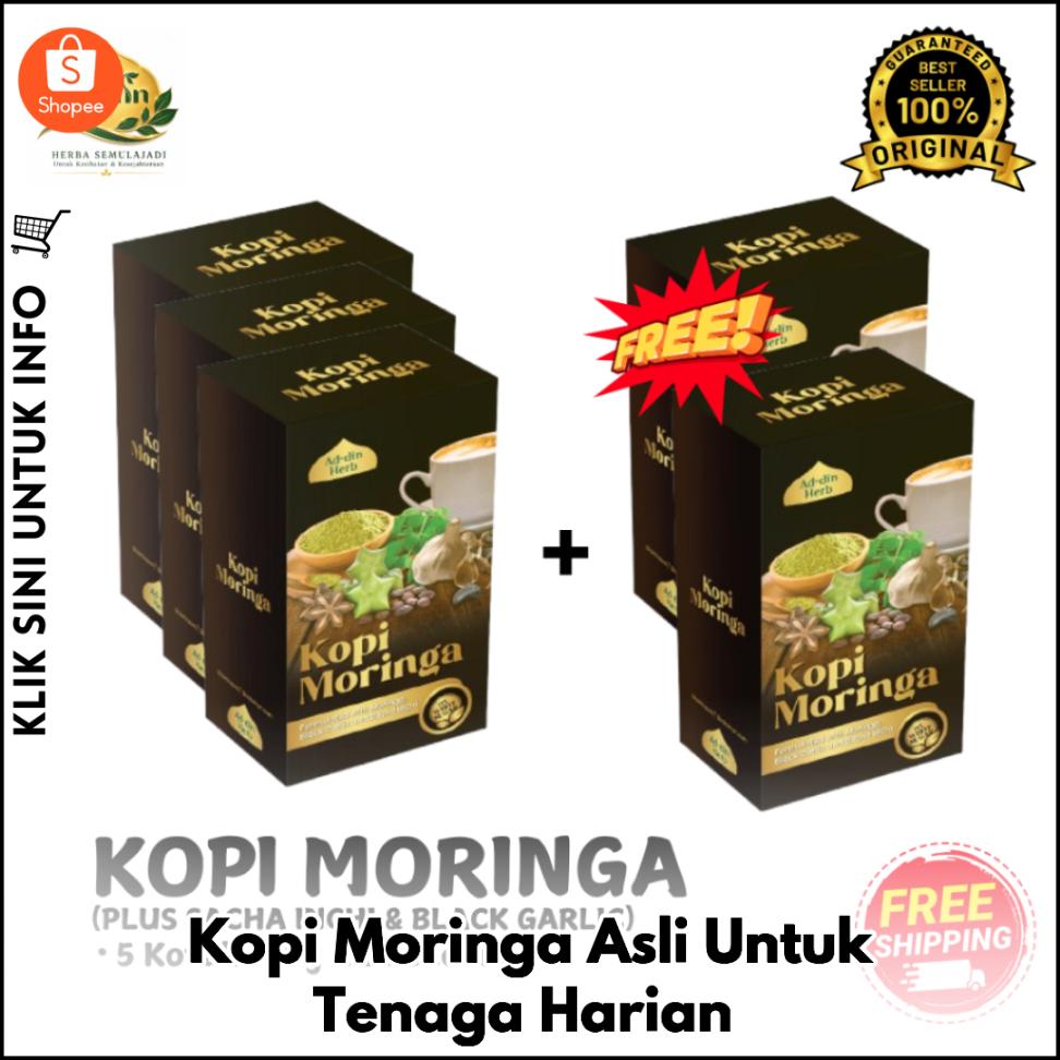Kopi Moringa Asli Untuk Tenaga Harian