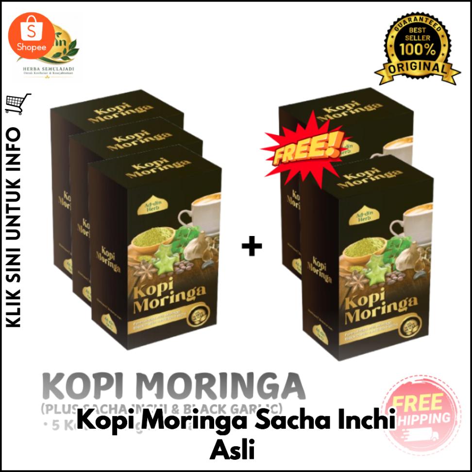 Kopi Moringa Sacha Inchi Asli